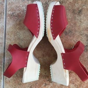 Lotta from Stockholm low wood clogs